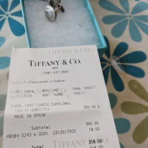 Tiffany & Co Cuff Links